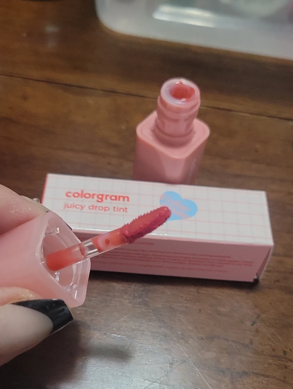 Colorgram juicy Drop lip tint litchi luster